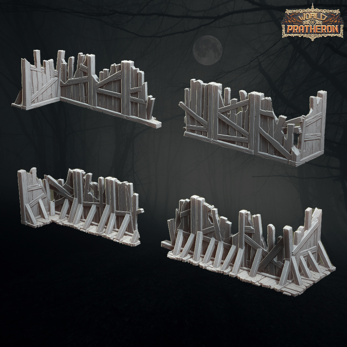 Fishing Village at War - Wooden Walls (Destroyed)